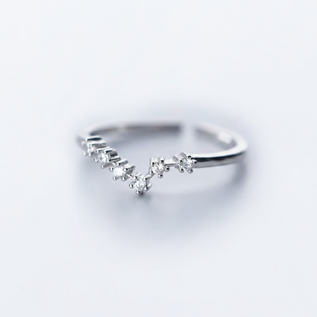 Zodiac Constellation Adjustable Ring