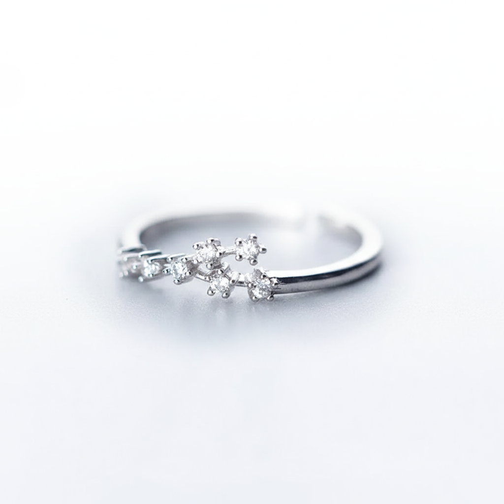 Zodiac Constellation Adjustable Ring