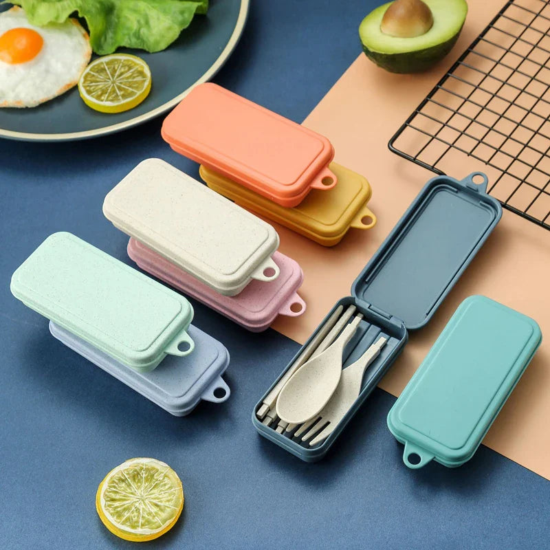 Reusable Travel Cutlery Set (4 pcs)