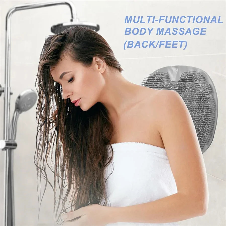 Exfoliating Shower Foot Scrubber Mat